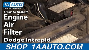 How To Replace Engine Air Filter 1998-2004 Dodge Intrepid