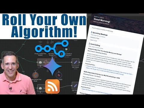 I Made My Own (mostly) Self-Hosted Content Algorithm!