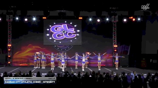 Kansas City Athletic Cheer - INTENSITY [2026 L4 Senior - Small Day 2] 2026 GLCC Grand Nationals