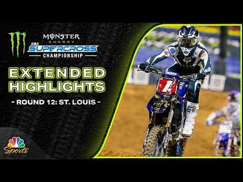 Supercross 2026 - Round 12 St. Louis | EXTENDED HIGHLIGHTS | 4/4/26 | Motorsports on NBC