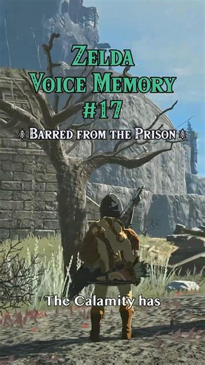 Zelda Voice Memory 17, Barred from the Prison, from the Tears of the Kingdom Switch 2 Edition