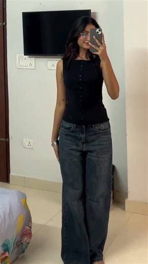 Parul on Instagram: "Check story or highlights only for links myntra tops, black top, front button top, black top, pinterest inspired tops, buttoned top, classy tops #myntratops #buttonedtop #frontbuttontop #pinterestinspired #frontbuttontop #classytops"