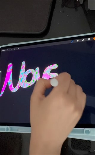 Easy lettering✍🏽#procreate #shorts #calligraphy