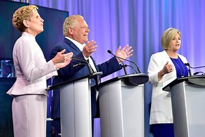 28K views · 63 reactions | This is the Ontario leaders' debate in 90 seconds. | CBC Toronto | Facebook