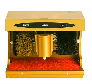 Gold Fully Automatic Shoe Shining Machine : DSPM0010