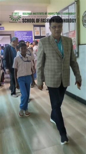 Campus 18 extended a warm welcome to the students from Phoenix Academy, Bhadrak; accompanied by Trilochan Malik, Senior Attendant. The students interacted with Dr. Rajeev Kumar Panda, Dean, KSOFT, KSMC, KSFMS and all the faculty members. We're glad they visited and explored the three departments and our university. . . . . . #kiit #kiitian #ksoft #explore #campusvisit | KIIT School Of Fashion Technology