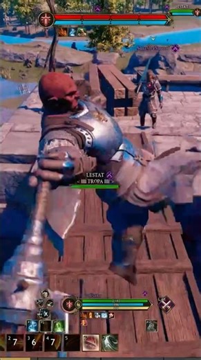 💀 PvP Fighter Gameplay Ashes of Creation - TROPA #mmorpg #ashesofcreation #pvp #gameplay