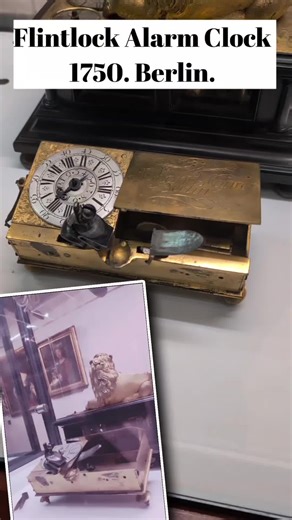 #flintlock #clock #museum #historytok #history