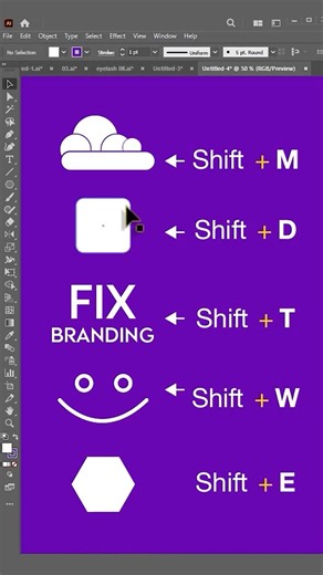 Adobe illustrator tutorials inspiration tutorial for beginners #graphicdesigntools #tutorial #shorts