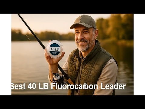🎣 Best 40 LB Fluorocarbon Leader | Seaguar Inshore 100% Fluorocarbon Fishing Leader For Fishing 🐟