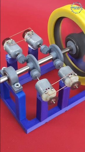 The Flywheel Engine ! ⚙️ DIY Science at Its Finest #foreverenergies