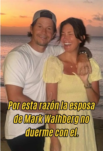 Por esta razón la esposa de Mark Walhberg no duerme con el #markwahlberg #celebrity #datoscuriosos #hollywood #famous