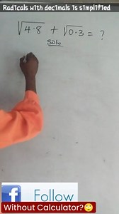 730 reactions · 111 shares | Discover the Best way to Simplify #radicalnumbers /#surds without Calculator #radicalnumber #surds #surdsmaths #algebra #algebra2 #math #viral_video_instagram_reels來❤️ #viralinstagram #viralmaths #viralmath #virałreels | Online Maths Expo | Facebook