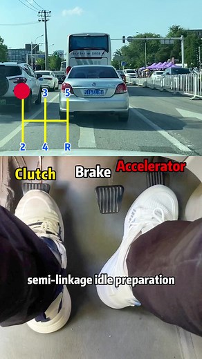 Let’s learn to drive a manual transmission car together!#car #driving #tips #manual #carsoft #howto #skills #drive