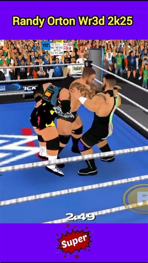 Randy Orton Wr3d 2k25 #wr3d #shortsfeeds #wr3dnetwork