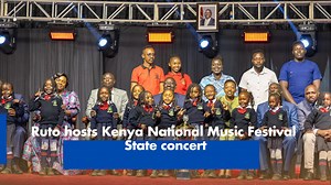 1K views · 22 reactions | President William Ruto on Friday hosted the Kenya National Music Festival (KNMF) State Concert at the State Lodge in Eldoret City. | The Star, Kenya | Facebook