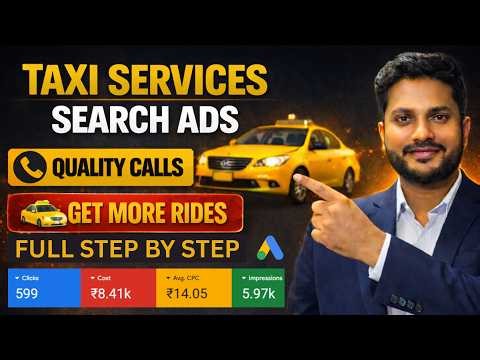 How to Setup Taxi Services Ads in 2026 | Cab Booking Google Ads in 2026 #googleads
