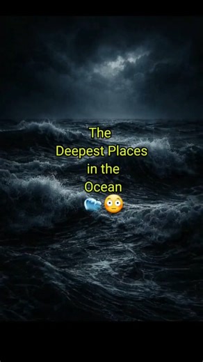 The deepest place on Earth is more terrifying than space… 🌊😳