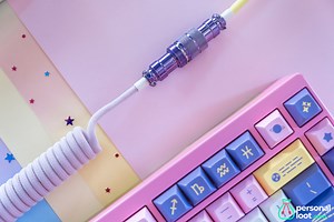 Custom Coiled Keyboard Cable