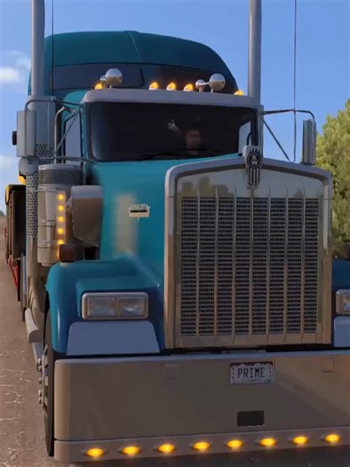 Cummins N14 Jake Brakes Sound AMAZING!!! #americantrucksimulator #ats #atsclips #atsmods #americantrucksimulatormods #primesimulation #bestcommunityever