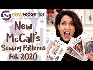 New McCall's Sewing Patterns - February 2020