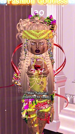 DTI hair tutorial ✨ #dti #dresstoimpressroblox #dresstoimpress #dtionroblox #fashion