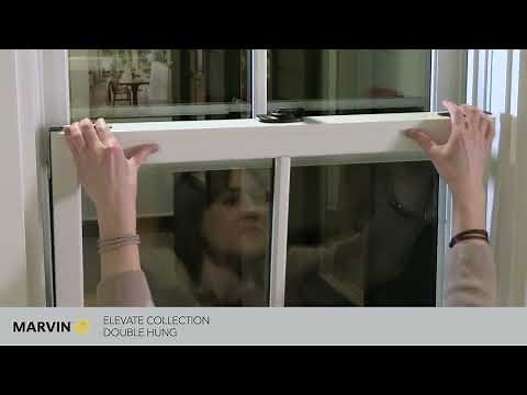 Marvin Elevate Double Hung Window Featuring Ultrex Fiberglass