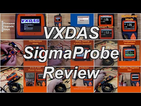 VXDAS SigmaProbe Vehicle Intelligent Circuit Tester Review