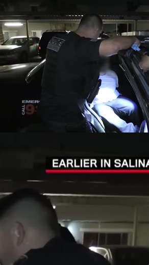 Cops grill suspect in car over robbery loot. Where did all that money come from? #Police #Crime #Interrogation #Robbery #Caught