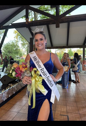 Ashlee Pelham Crowned Miss River Raisin Festival 2023