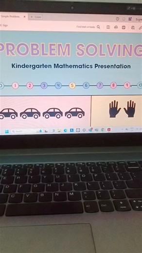 Kindergarten Lesson Presentation in Math #learningresources #LessonPresentation #kindergarten #problemsolving #mathematics | Teacher Sheila's Corner