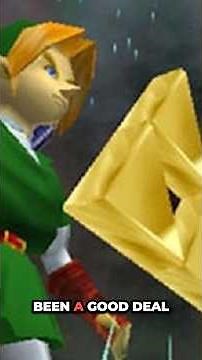 Cut Obtainable Triforce of Zelda Ocarina of Time