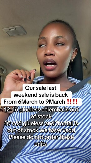 Sne Mchunu Hair Glueless Frontal Sale for Black Friday