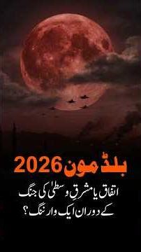 Blood Moon 2026 coincidence or a warning amid Middle East tensions?