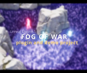 ArtStation - Unreal Engine 5.3 - Fog of War Plugin and Demo project | Game Assets