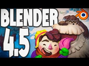 Blender 4.5 is Here - Best New Features Hands-On