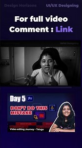 Don't do this mistake while Editing in Premier Pro! Video Editing in Telugu