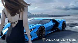 3D визуализация 6 на ALIENO GEN 022 електрическа хиперкола. Освен SENTIERO, ALIENO разработва и още няколко други модели електрически хиперколи - GEN 022 е един от тях. ---- 3D visualization 6 of the ALIENO GEN 022 electric hypercar. In addition to SENTIERO, ALIENO is also developing several other electric hypercar models - GEN 022 is one of them. | ALIENO
