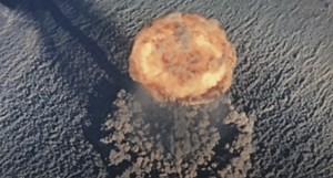 Watch: Aerial view of the 1951 atomic bomb explosion