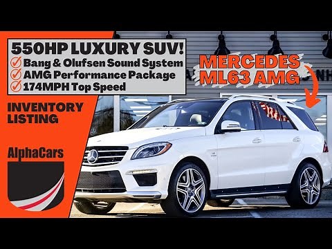The Ultimate 550HP SUV: 2014 Mercedes ML63 AMG Performance Package | Comprehensive Overview