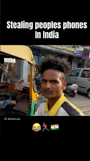 Stealing phones in India prank!