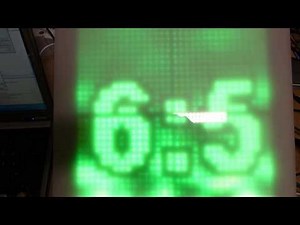 LED-Matrix 32x32 Pixel, SEDU-Board, Jinx! Software