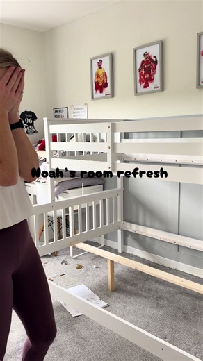 Noah rooms is finished 🛌❤️ #bedroom #home #refresh #bed #amazon