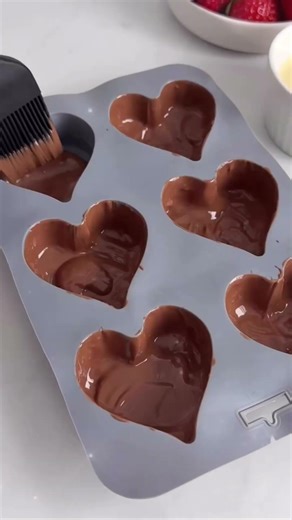 Chocolate Strawberry Hearts You Need ❤️