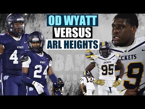 Texas High School Football | OD Wyatt vs Arlington Heights | TXHSFB | FWISD