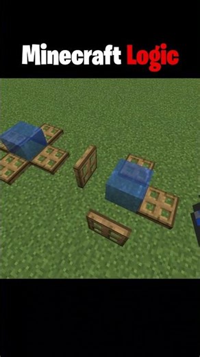 Minecraft Logic #babyshorts