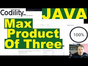 Codility Max Product of Three Java solution