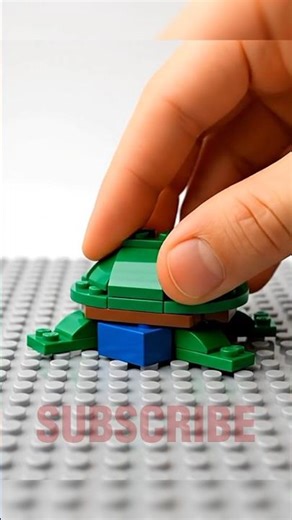 “LEGO Turtle Comes to Life! 🐢✨”