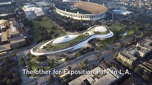 "Star Wars" creator George Lucas' $1-billion Museum of Narrative Art has finally found a home in L.A.'s Exposition Park. | Los Angeles Times Entertainment