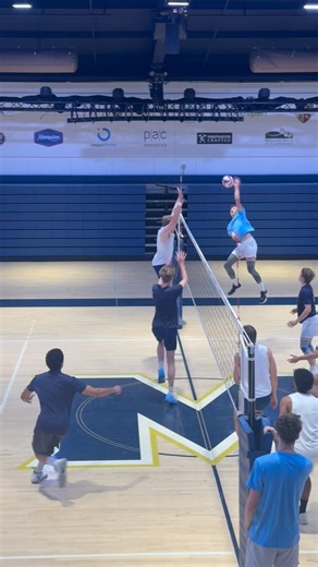 Sharp cross is always open 🏐